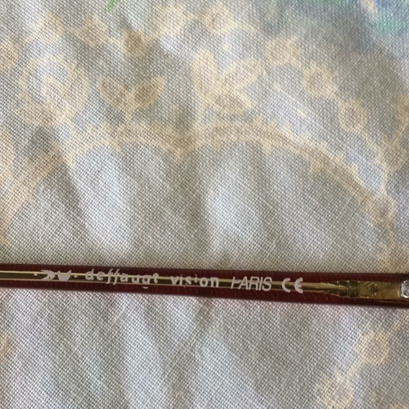 Dark orange vintage glasses frames - Picture 6 of 6